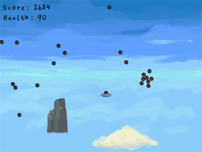 Click to play Alien Abduction of Aliens. (java applet)